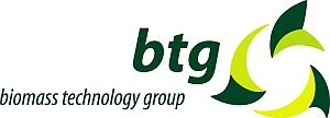 BTG logo color and text
